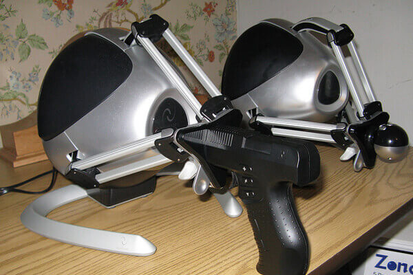 The F1 robot used to be known as the Novint Falcon.