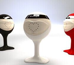 Kiss transfer devices make it possible to smooch your lover remotely.