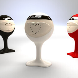 Kiss transfer devices make it possible to smooch your lover remotely.