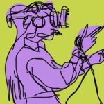 Virtual Reality Headset Abstract
