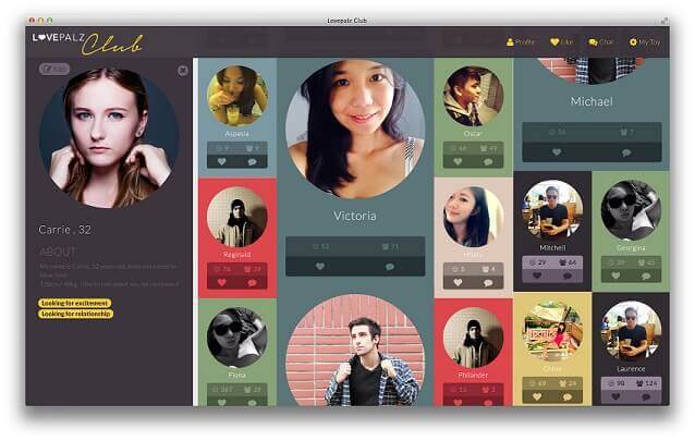 LovePalz Club Profiles