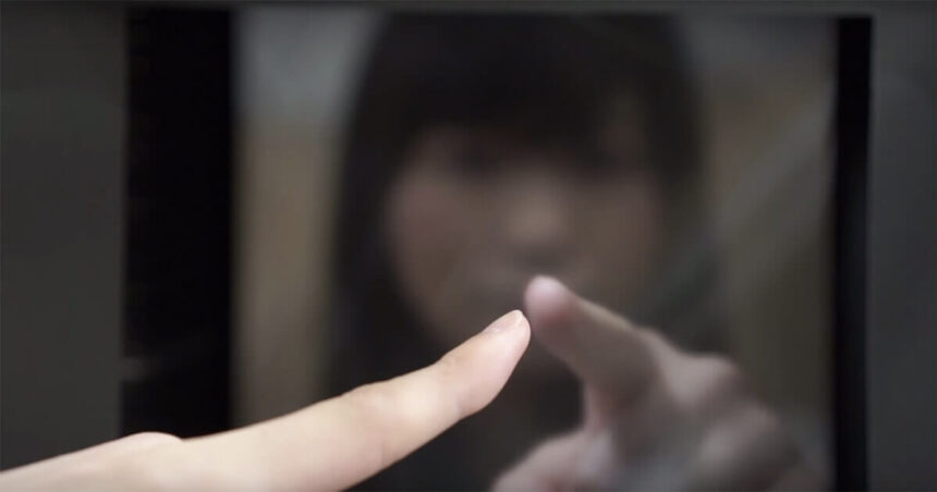 HaptoClone lets two users communicate via physical holograms.