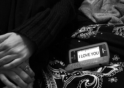 I love you message