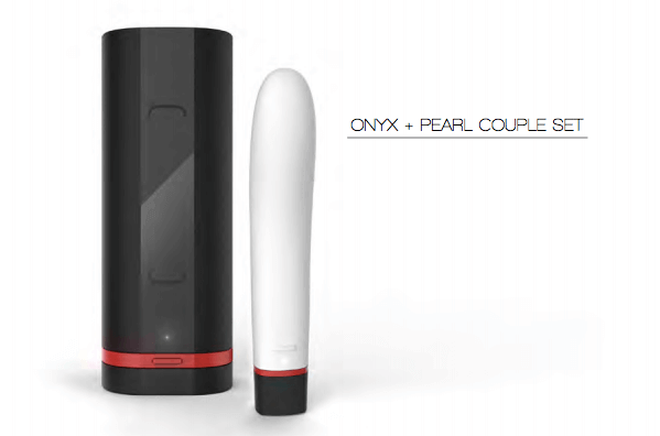 Kiiroo's Pearl an Onyx remote sex toys.