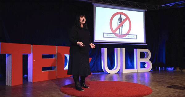 Kathleen Richardson speak about the ethics of sex robots at a TedX Talk.