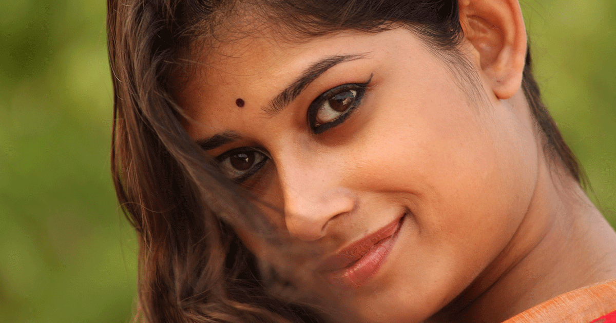 A beautiful Indian woman. 