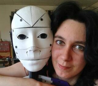 Lilly is a robosexual woman engaged to a 3D-printed robot named InMoovator.