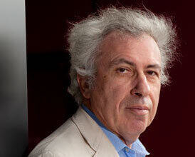 A photo of chess champion David Levy.