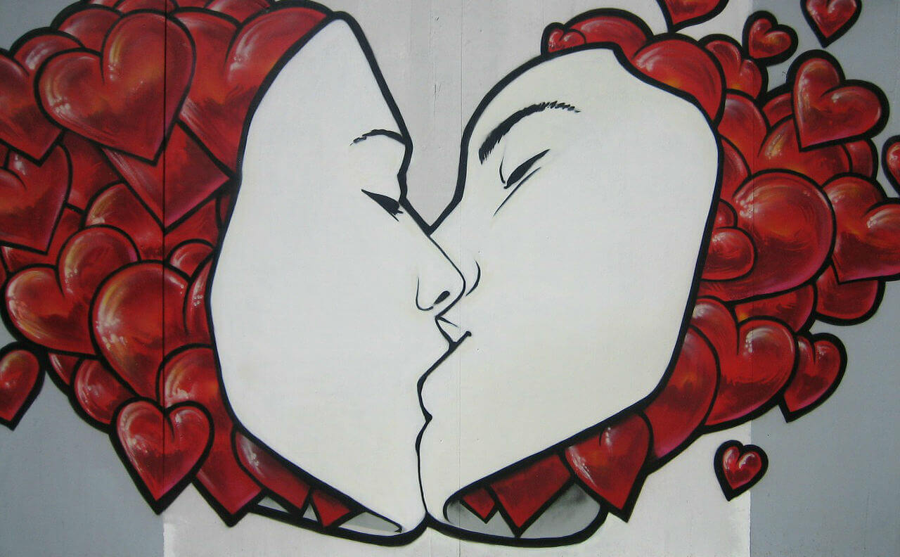 kiss graffiti