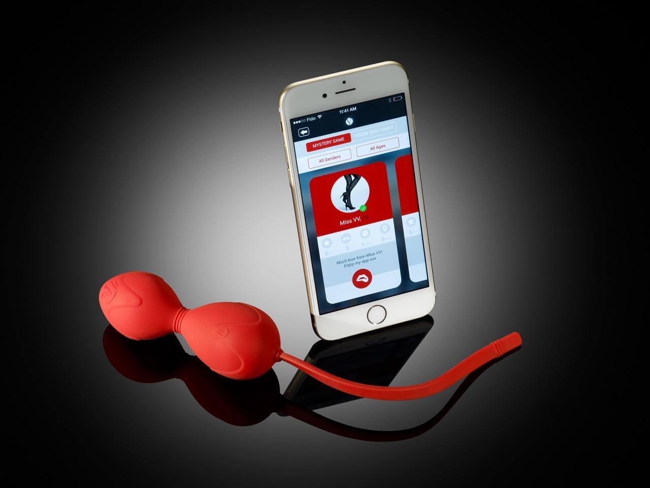 Miss On The Go Vibrating Device and App
