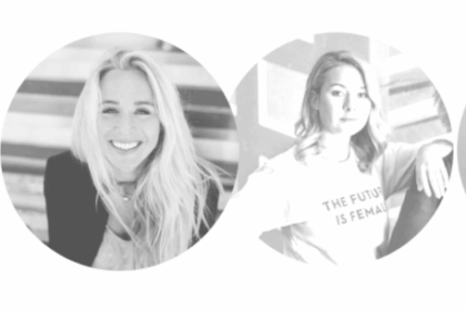 From left to right: Ross Dawson, Bryony Cole, Polly Rodriguez, and Mal Harrison.