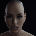 Harmony the Realbotix sex robot announces the X-mode system.
