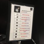 Instructios for Miss Doll oral sex robot at AVN 2019 in Las Vegas,
