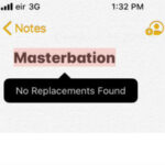 Masterbation Autocorrect