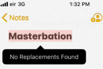 Masterbation Autocorrect
