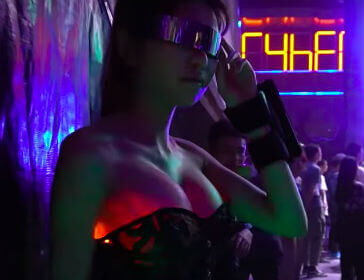 Wu illuminated breasts