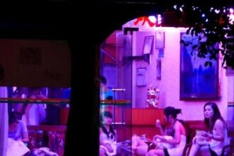 Sex Workers waiting for business in pandemic
