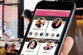 dating app mobile screen