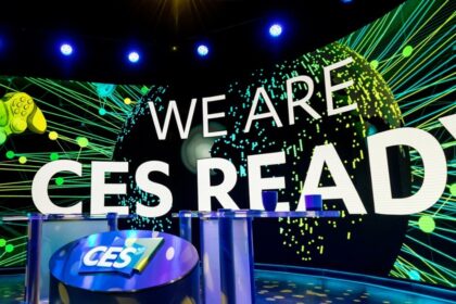 CES 2021 anchor desk