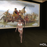 Naughty America virtual strip club with holograms