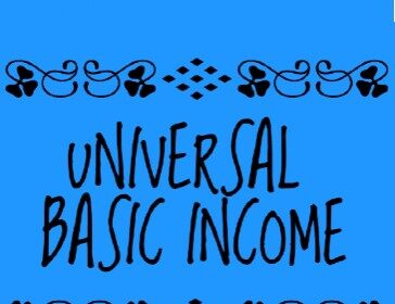 Screenshot of Universal Basic Income Banner