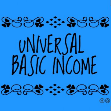 Screenshot of Universal Basic Income Banner