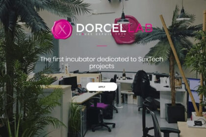 Screenshot of Home Page of DORCEL Lab; a pioneer in producing and distributing adult video on demand and virtual reality content