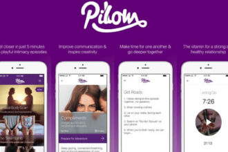 Screenshot of Pillow App displaying their features with various app screens