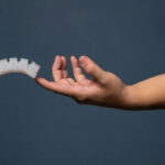 Image of a Hand Touching Soft Sensor