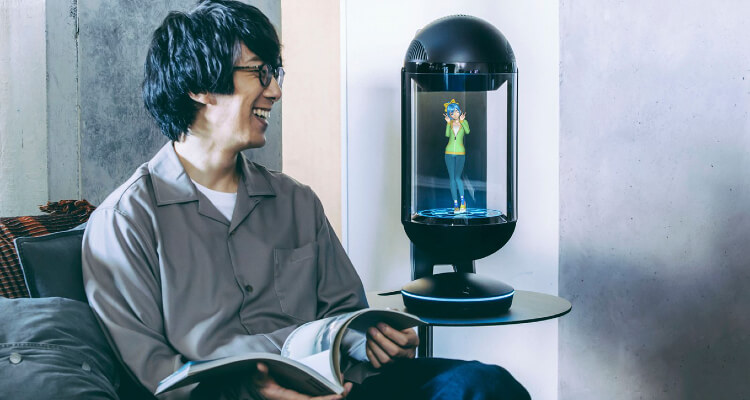 Gatebox hologram