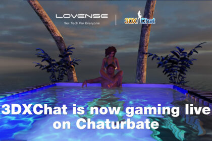 Chaturbate has approved 3DXChat and added the most famous online 3D sex universe to the list of games performers can play on their stream.