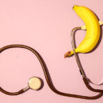 banana and stethoscope