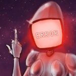 female sex robot giving the finger