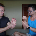 Davey Wavey chats with adult model Ray Dexter about a medical procedure to make his already large penis even bigger.