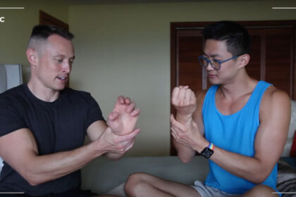 Davey Wavey chats with adult model Ray Dexter about a medical procedure to make his already large penis even bigger.
