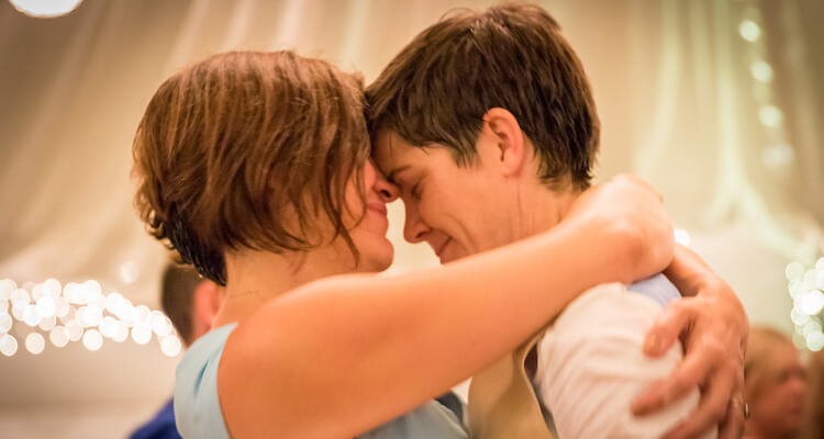 people in love dancing