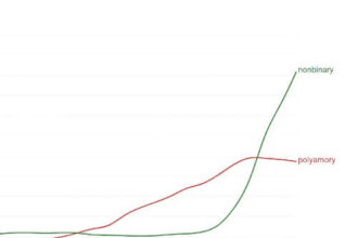 Frequency Terms 'BDSM', 'Polyamory', and 'Nonbinary' Found in Printed Sources (1980-2019)