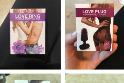 Sex toys available to buy from vending machines at the new Berlin airport.