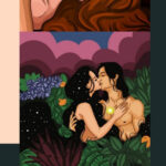 Carnal Chemistry chapter one title card shows lovers kissing