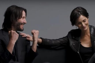 Keanu Reeves and Carrie-Anne Moss on making The Matrix Awakens with Epic Games