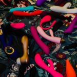 Sex toys on a carpet