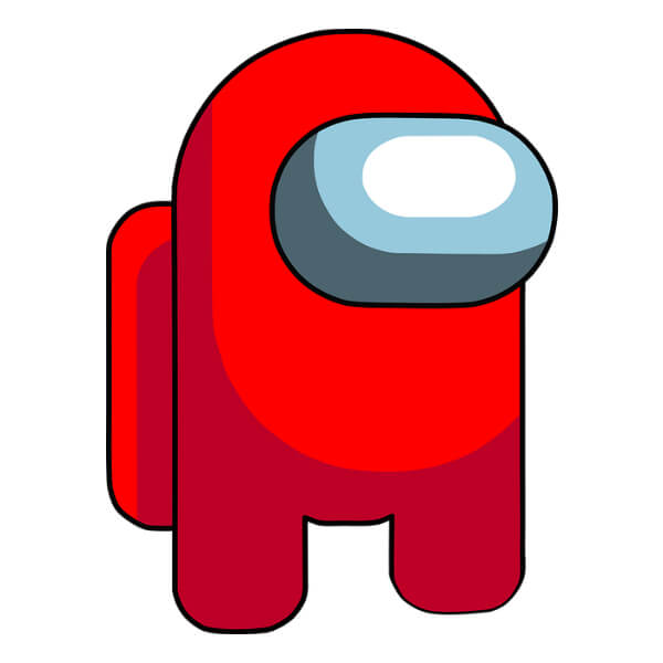 Among Us video game character