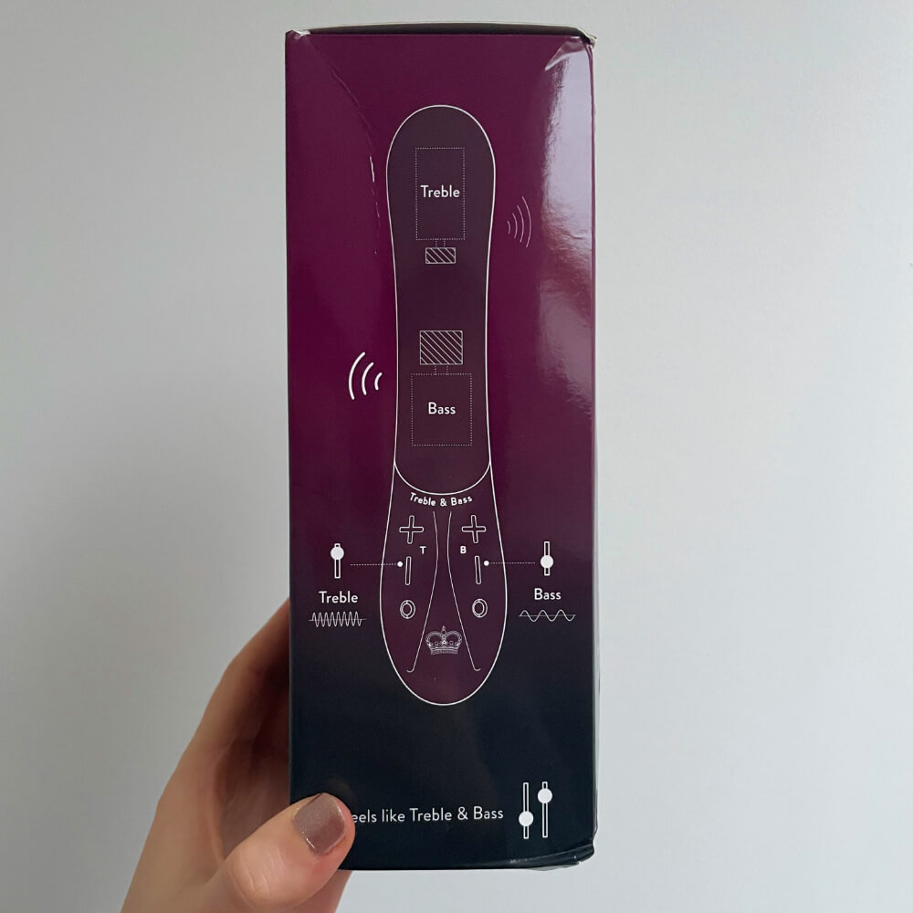 Hot Octopuss Kurve vibrator box diagram