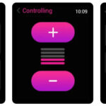 Lovense remote app screenshots of Apple Watch sex toy pairing.