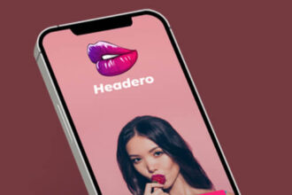 A screenshot of the Headero app.