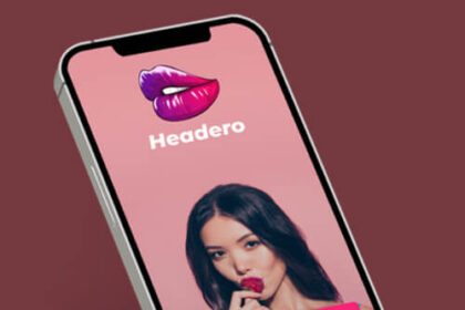 A screenshot of the Headero app.