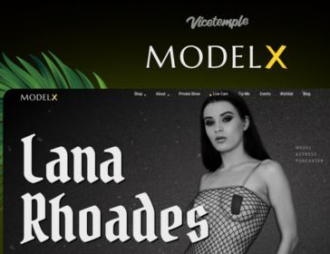 ModelX - Vicetemple website themes